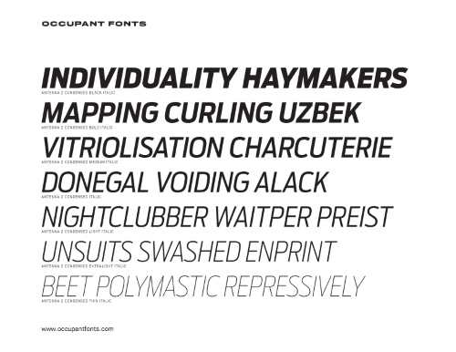 Antenna 2 - 56 Styles Static & 2 Variable Fonts NEW! Antenna 2 - 56 Styles Static & 2 Variable Fonts NEW!