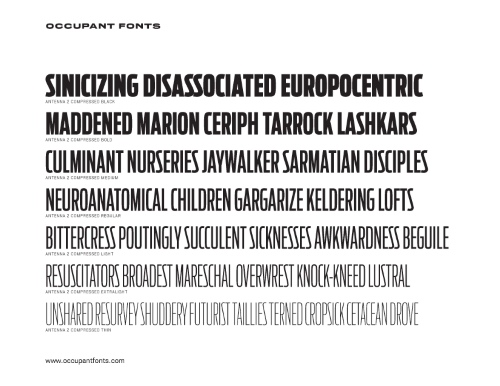 Antenna 2 - 56 Styles Static & 2 Variable Fonts NEW! Antenna 2 - 56 Styles Static & 2 Variable Fonts NEW!