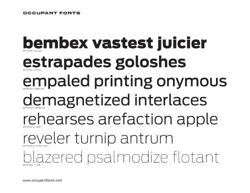 Antenna 2 - 56 Styles Static & 2 Variable Fonts NEW! Antenna 2 - 56 Styles Static & 2 Variable Fonts NEW!