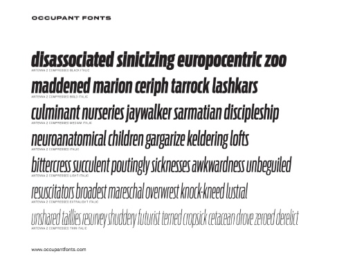 Antenna 2 - 56 Styles Static & 2 Variable Fonts NEW! Antenna 2 - 56 Styles Static & 2 Variable Fonts NEW!
