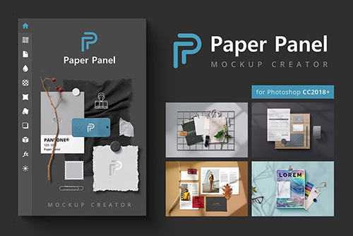Paper Panel - Mockup Creator 4830198