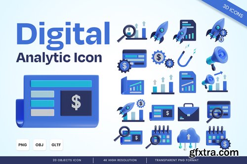 Iconscout - Digital Marketing 3D Icon Pack