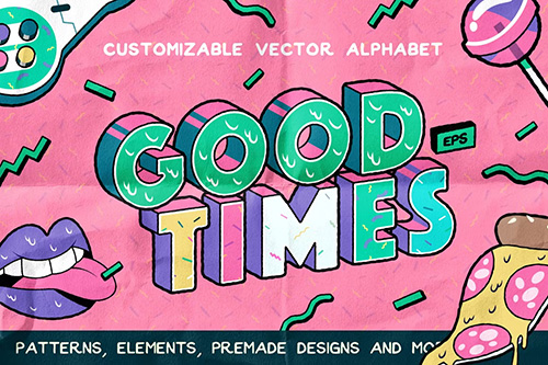 Good Times Alphabet & Graphic Set 2302634
