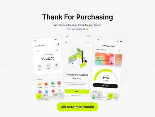 'BrePay - Digital Wallet Finance App UI Kit' 'BrePay - Digital Wallet Finance App UI Kit'