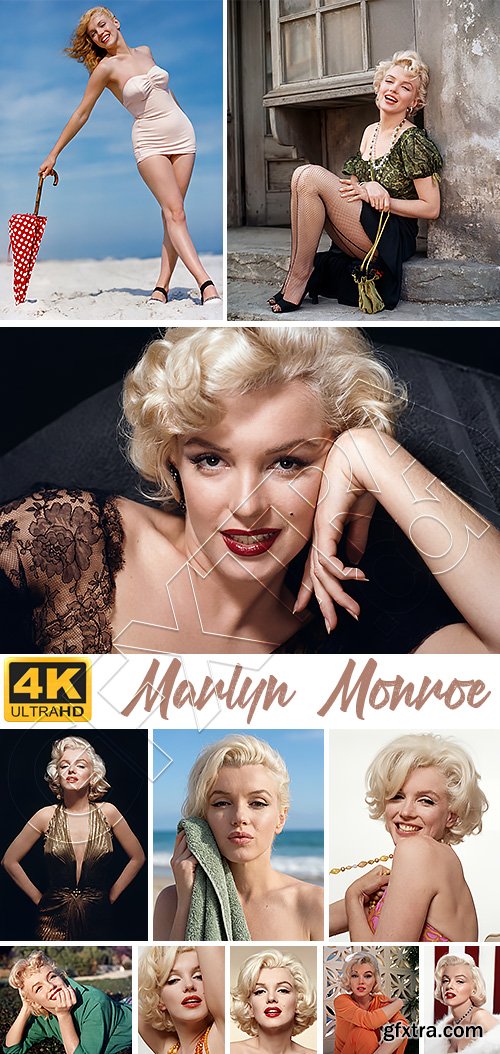 4K Marlyn Monroe 20xPNG