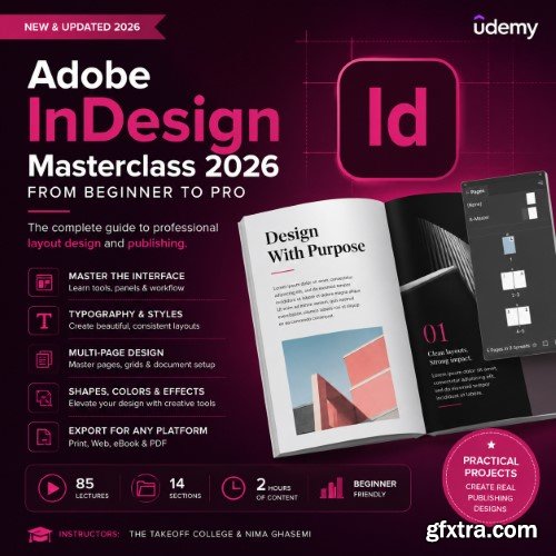 Udemy - Adobe InDesign Masterclass 2026 — From Beginner to Pro