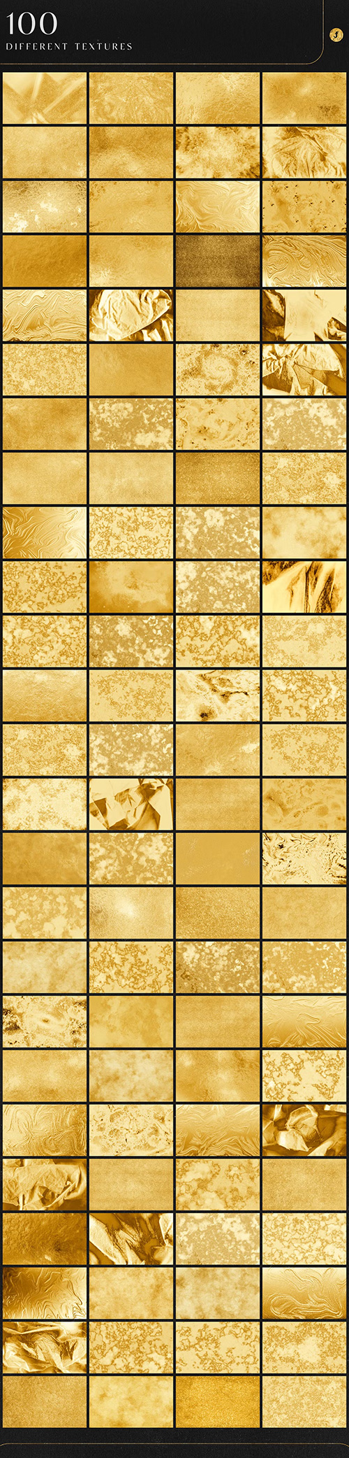 100 Golden Textures 7024869