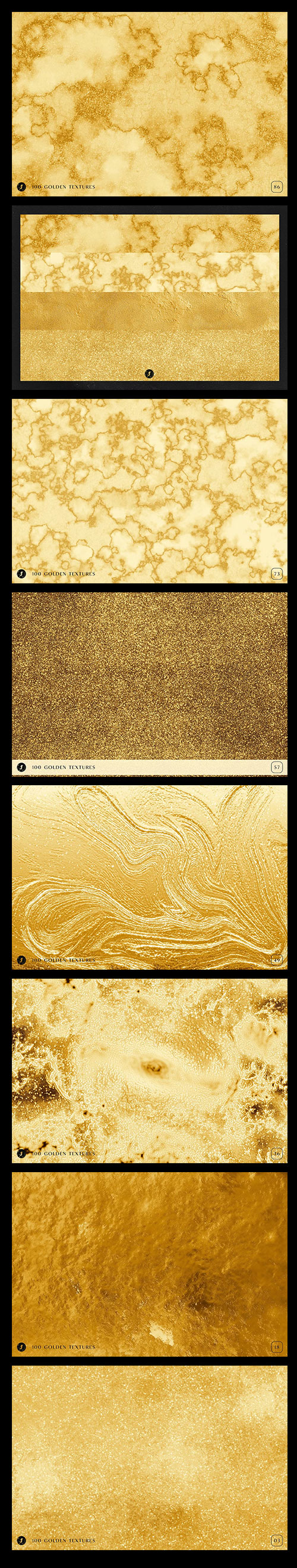 100 Golden Textures 7024869