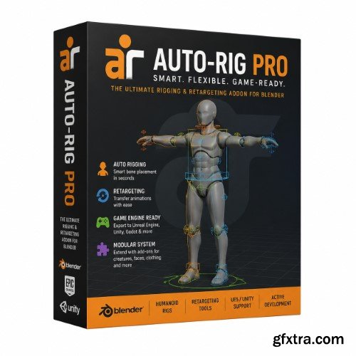 Auto-Rig Pro v3.78.14 + Ai v1.2 (Win/Mac/Linux) + Rig Tools v3.78.14 + Proxy Picker v1.1.10