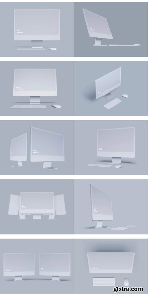 LS Graphics - iMac 24-inch Mockups