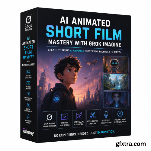 Udemy - AI Animated Short Film Mastery with Grok Imagine