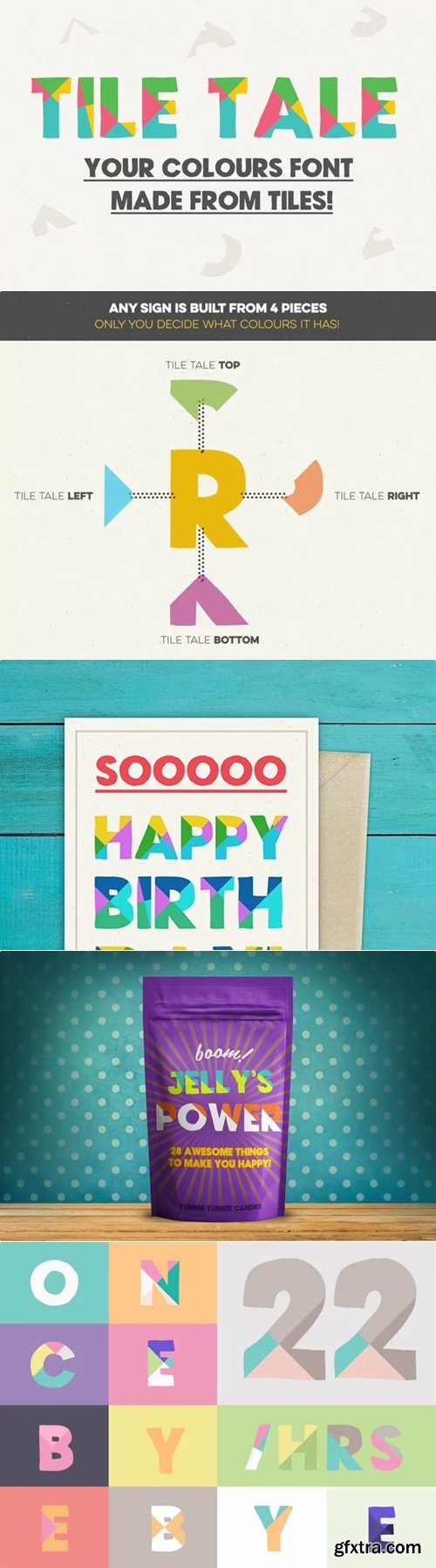 CM - Tile Tale Font System 127691
