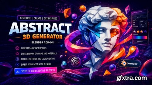 Abstract 3D Generator v0.1.7