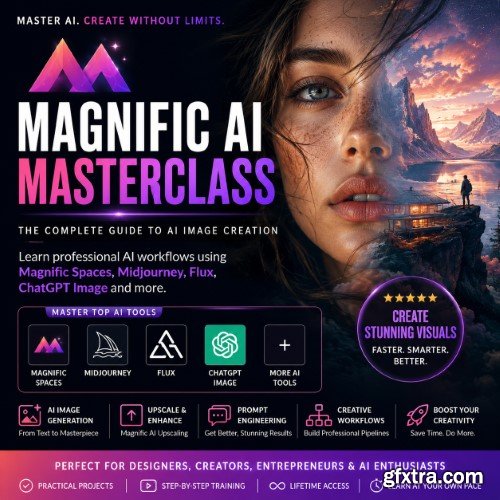 Udemy - Magnific Ai Complete Course From 1St Prompt To Full Marketer