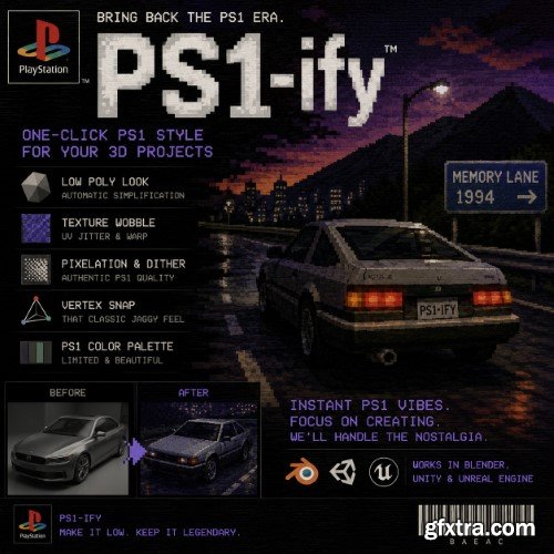 PS1-ify v3.0.0 for Blender