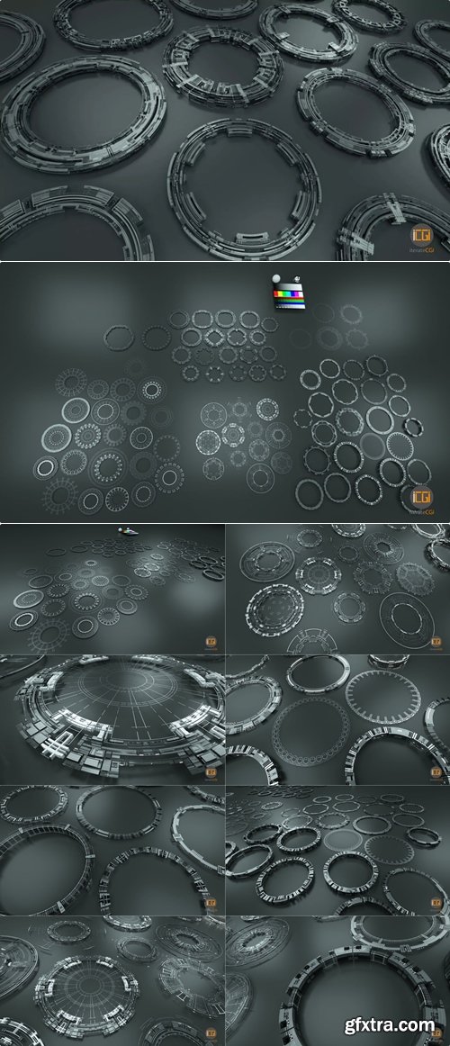 Cgtrader - Tech Circles TC4
