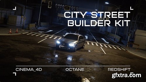 Gumroad - C4D City Street Builder Kit