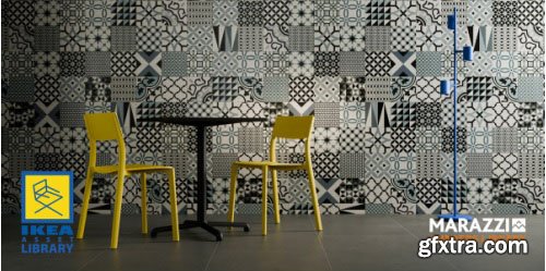 SuperhiveMarket - Marazzi Shaders Library-Tiles Stone Ceramic-Asset Browser