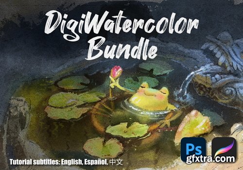 Gumroad - Gabe Ramos - DigiWatercolor Bundle