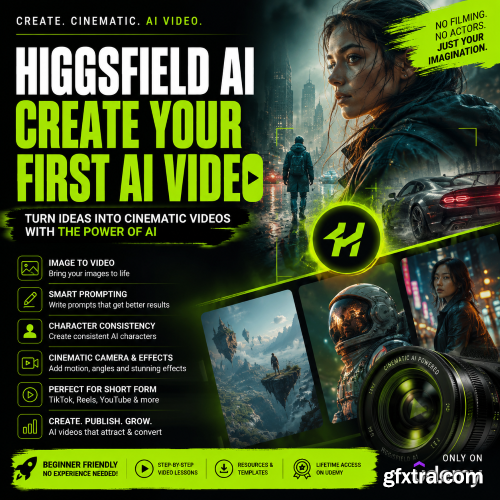 Udemy - Higgsfield AI: Create Your First AI Video