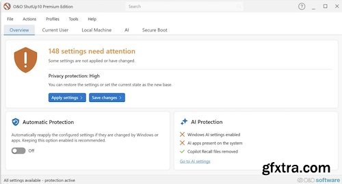O&O ShutUp10 Premium Edition 3.0.1076