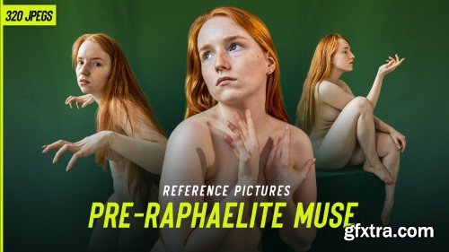 Artstation - 320 Pre-Raphaelite Muse Reference Pictures