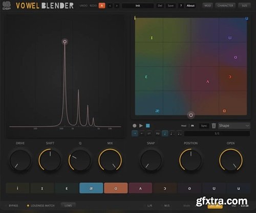UB DSP Vowel Blender v1.0.0 UB DSP Vowel Blender v1.0.0