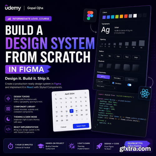 Udemy - Design System from Scratch in Figma