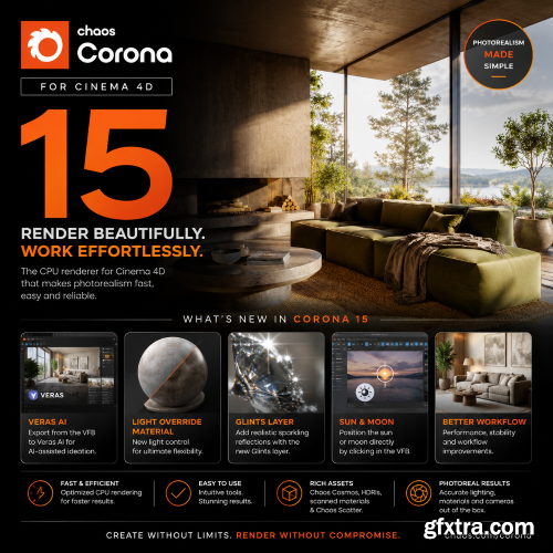Chaos Corona 15 for Cinema 4D (Win)