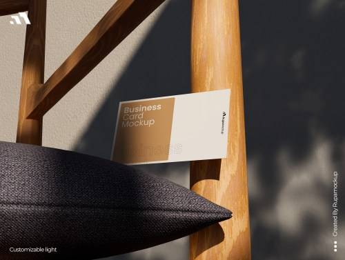 'Premium Business Card Mockup'