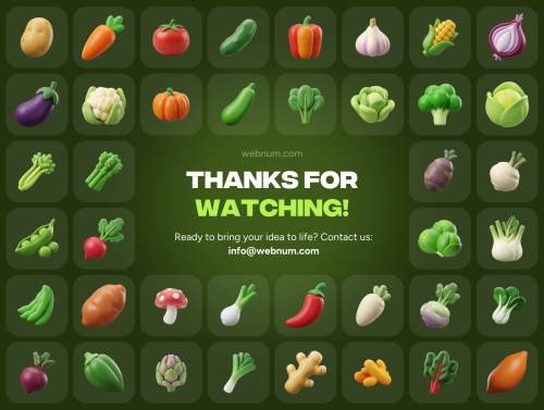 'Premium Vegetable 3D icons' 'Premium Vegetable 3D icons'