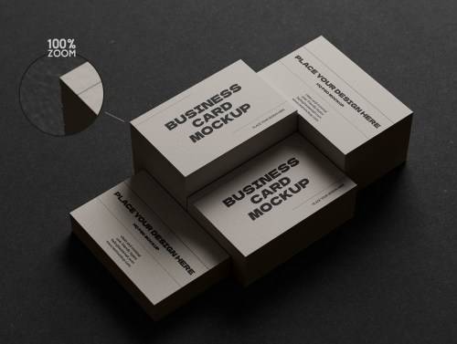 'Clean and Minimal Business Card Mockups' 'Clean and Minimal Business Card Mockups'