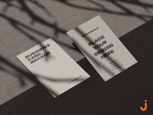 'Clean and Minimal Business Card Mockups' 'Clean and Minimal Business Card Mockups'