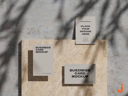 'Clean and Minimal Business Card Mockups' 'Clean and Minimal Business Card Mockups'