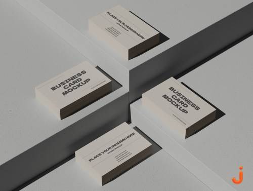 'Clean and Minimal Business Card Mockups' 'Clean and Minimal Business Card Mockups'