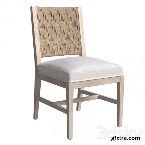 3dsky Pro - Palecek waterbury side chair