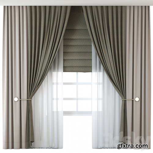 3dsky Pro - Curtain For interior N083