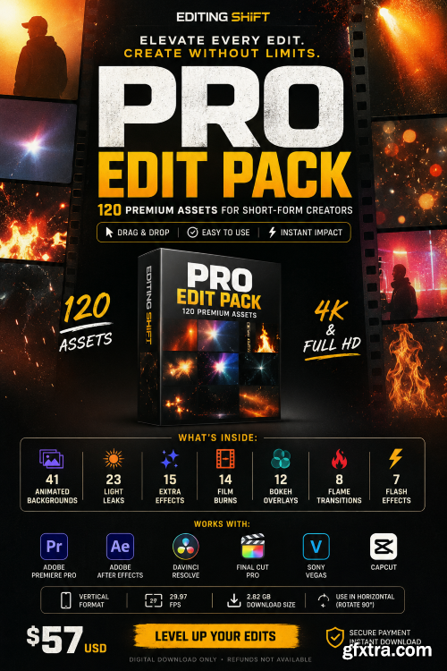 Editingshift - Pro Edit Pack
