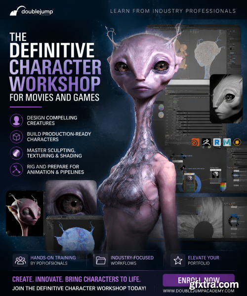 DoubleJump Academy - The Definitive Character Workshop for Movies and Games