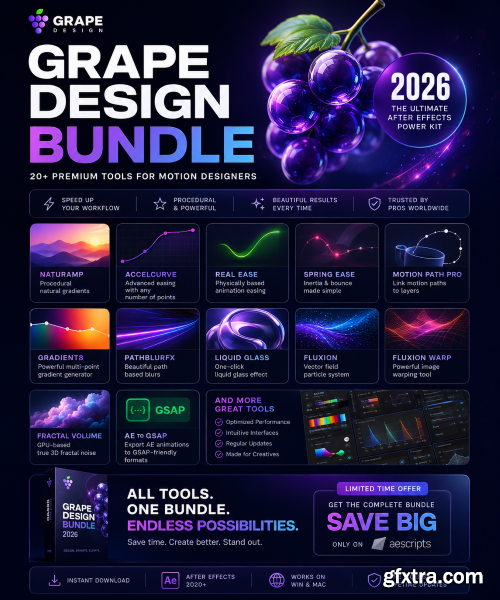 Aescripts - Grape Design Bundle 2026.06.02