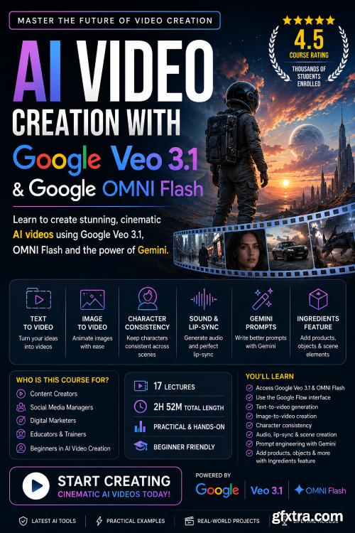 Udemy - Google OMNI Flash & Veo 3.1 AI Video Creation 2026