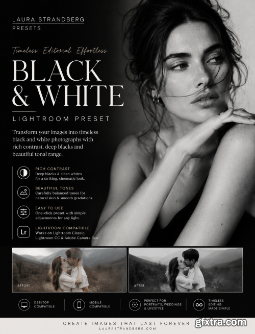 Laura Strandberg - B&amp;W Presets