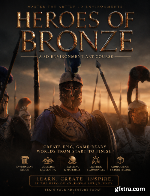 ArtStation - Making Of Blender Short Movie, Heroes of Bronze