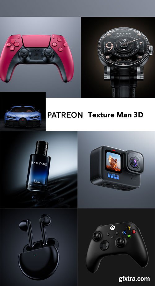 Patreon - Texture Man 3D - Complete Rip - 2026