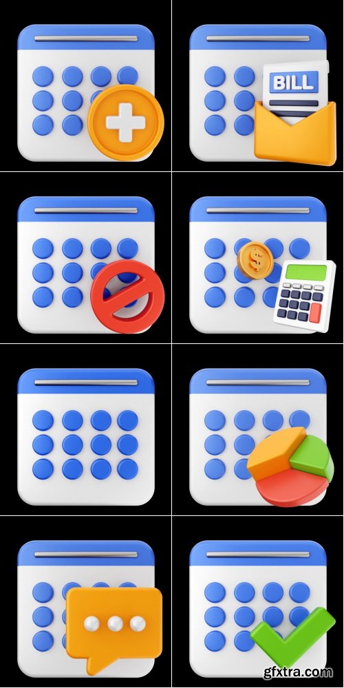Iconscout - Calendar 3D Icon Pack
