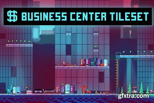 Craftpix - Business Center Tileset Pixel Art
