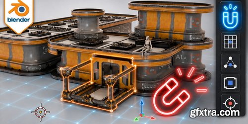 Superhivemarket - Blender Essentials: Snapping And Alignment Basics