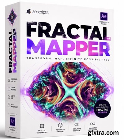 Aescripts - FractalMapper v1.6 Win/Mac