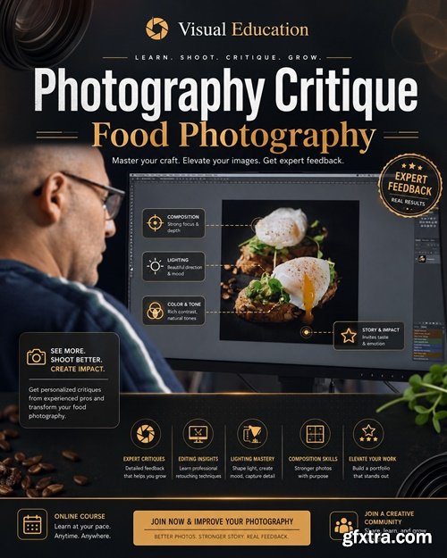 Visual Education - Karl Taylor - Photography Critique - Food Photography