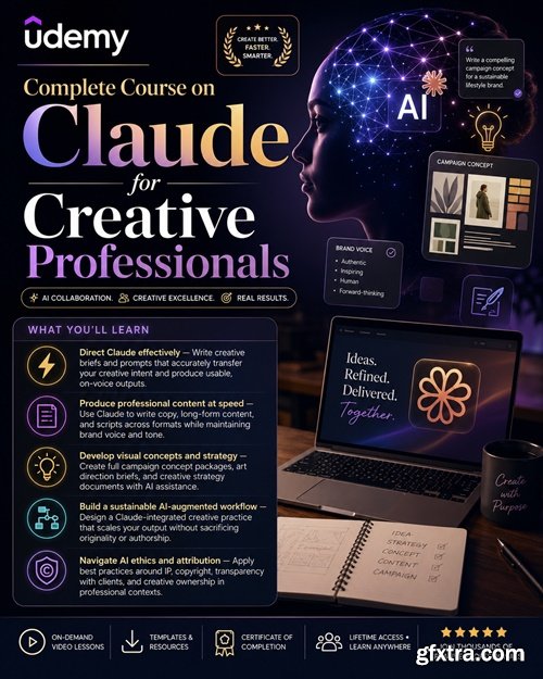Udemy - Complete Course on Claude for Creative Professionals